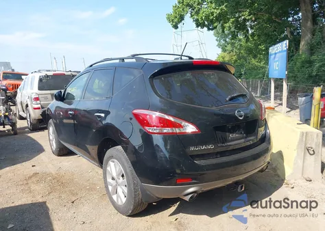 2014 Nissan Murano Sl z USA, uszkodzony, nr VIN JN8AZ1MW9EW528305